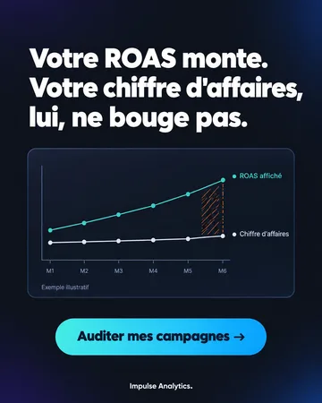 Pub Impulse sur le ROAS plateforme
