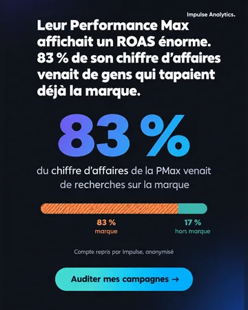 Pub Impulse sur les recherches marque